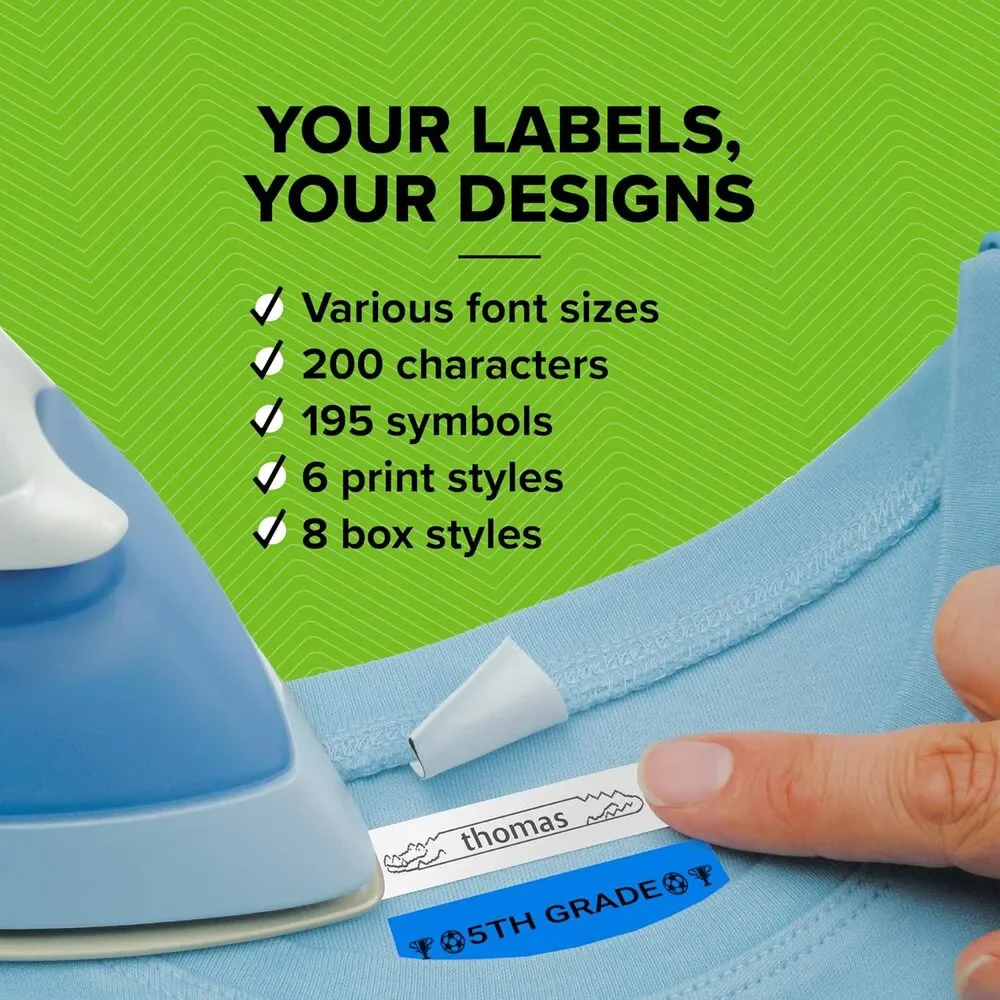 DYMO Label Maker Machine with Tape - 100H LetraTag Handheld